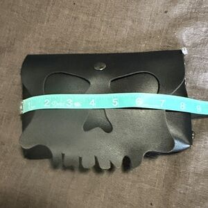 Black Skull Design Home Accent